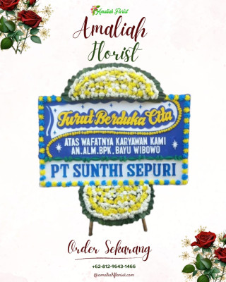 Papan Bunga Duka di Parbuluan